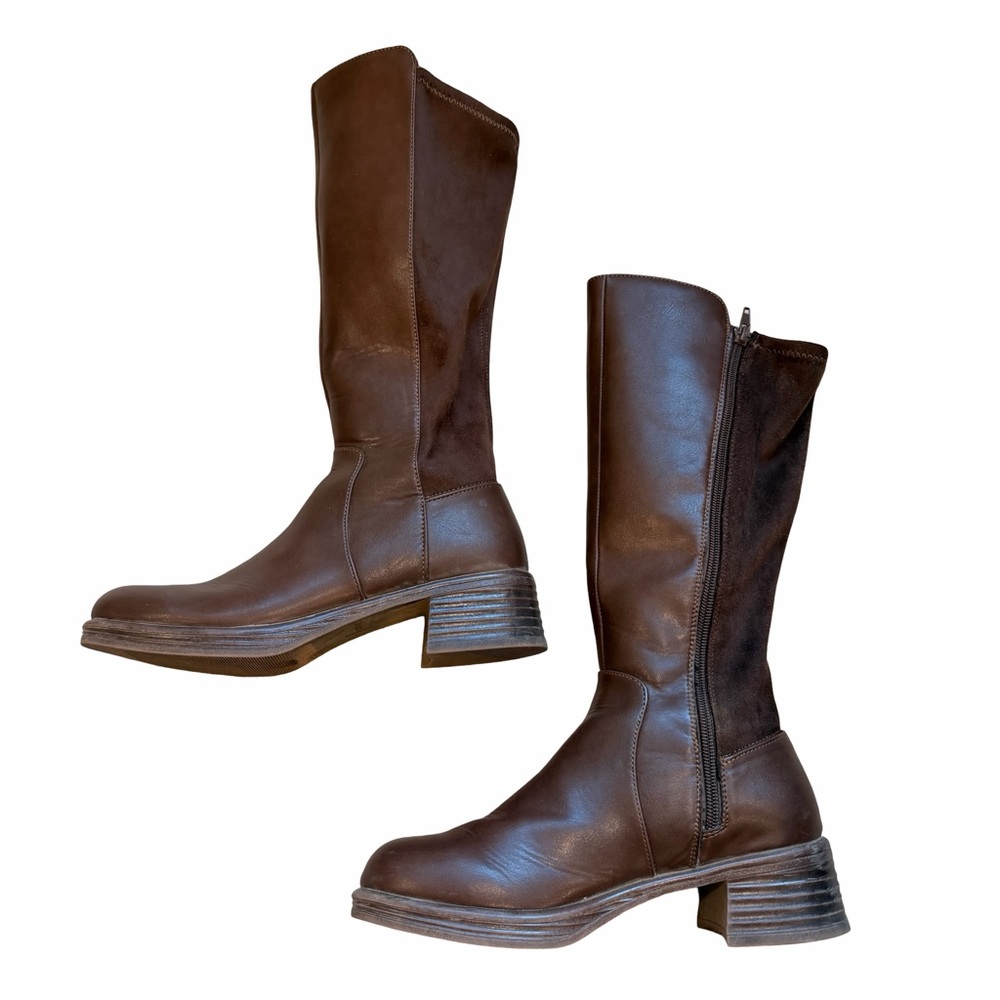 Steve Madden Sarahh — Girls Size 5 Tall Brown Riding Boots